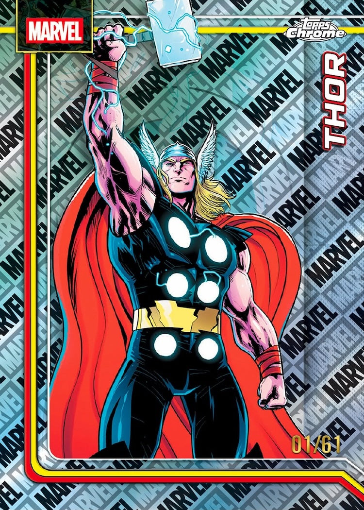 2026 Topps Marvel Comics Chrome Hobby, Box