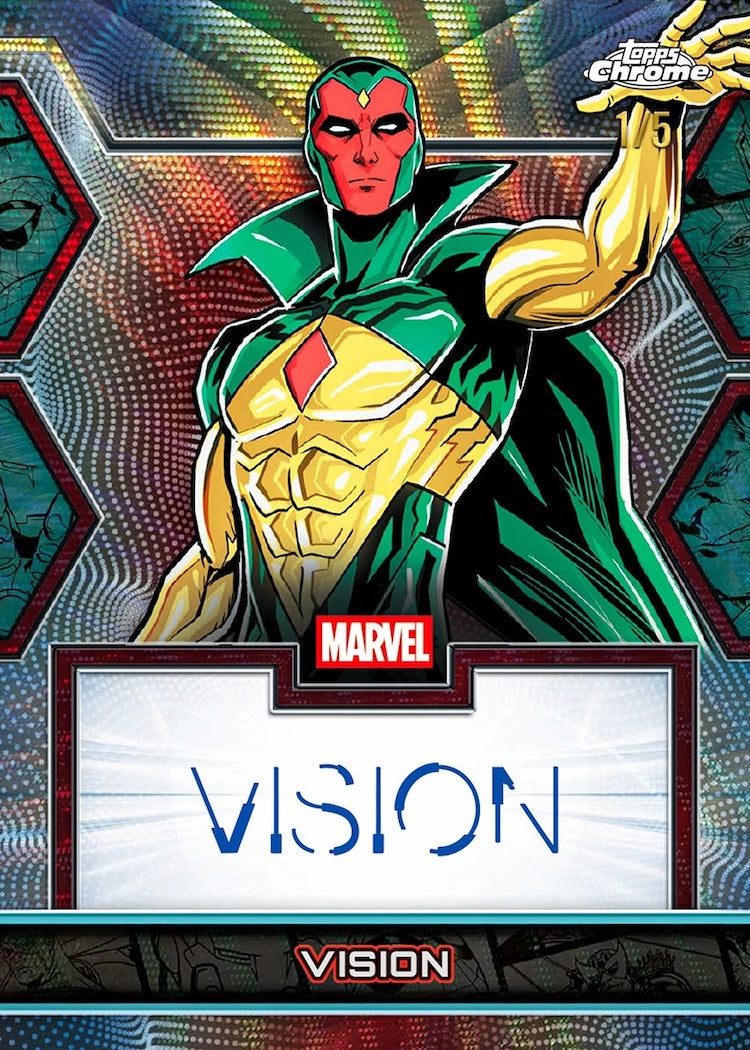 2026 Topps Marvel Comics Chrome Hobby, 8 Box Case