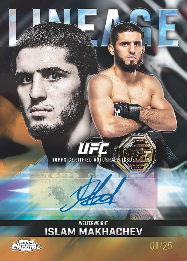 2026 Topps UFC Chrome Sapphire Edition, Box