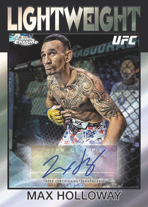 2026 Topps UFC Chrome Delight, 8 Box Case