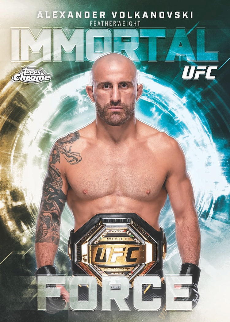 2026 Topps UFC Chrome Blaster, Box