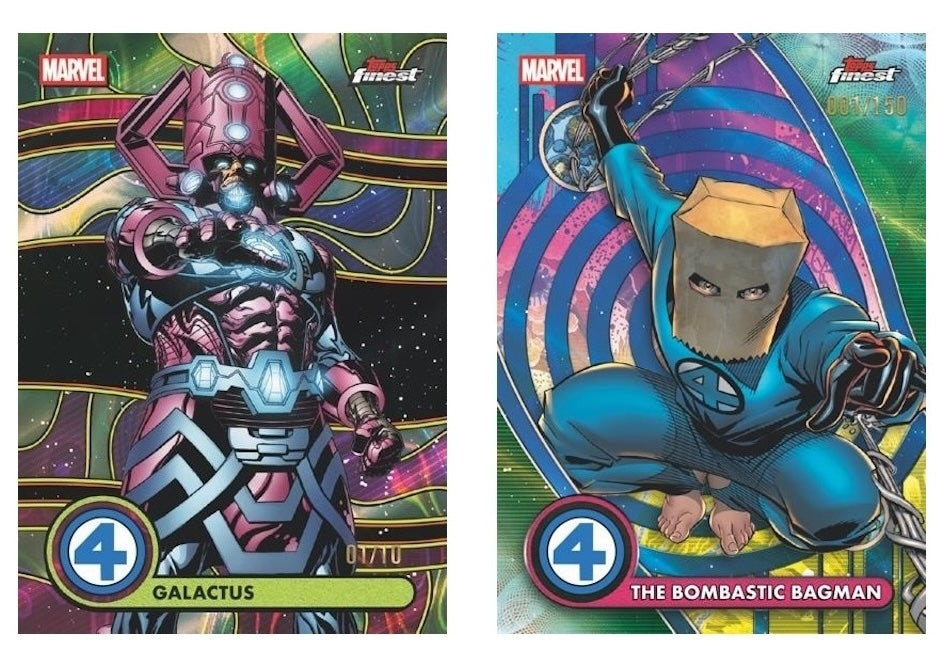 2026 Topps Marvel Finest The Fantstic Four 65th Anniversary Hobby, Box