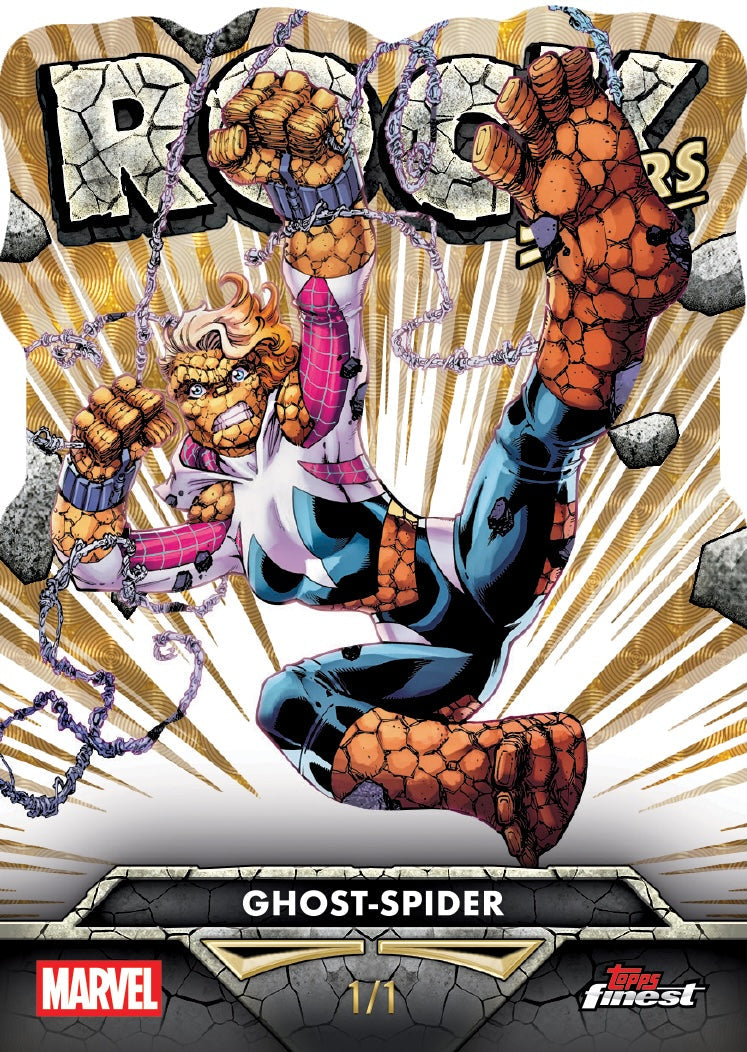 2026 Topps Marvel Finest The Fantstic Four 65th Anniversary Hobby, Box