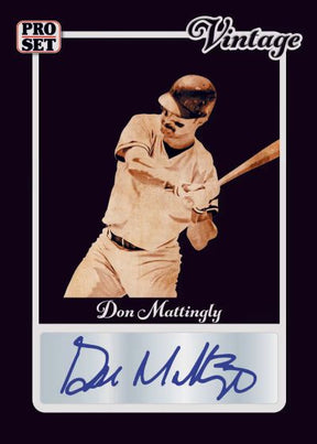 2026 Pro Set Metal Baseball Jumbo, 8 Box Case