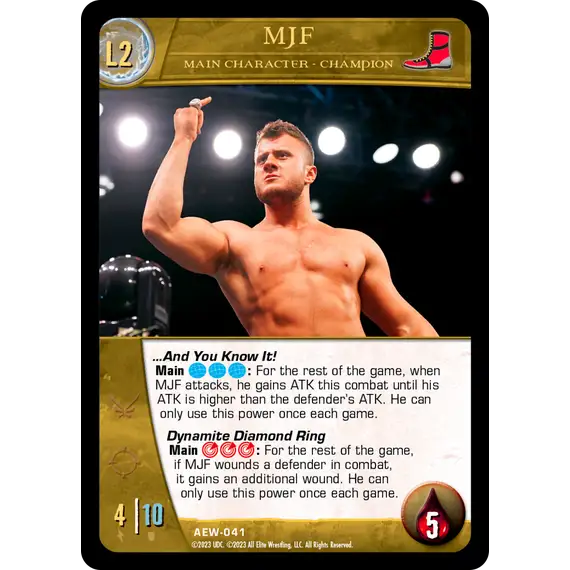 Vs. System 2PCG: AEW Wrestling, Box