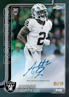 2025 Topps Chrome Football Mega, Box