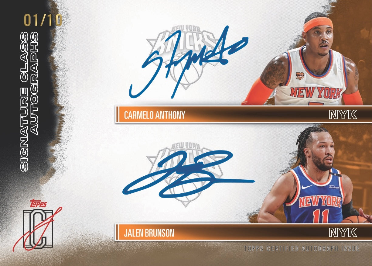 2025-26 Topps Signature Class Basketball Mega, Box
