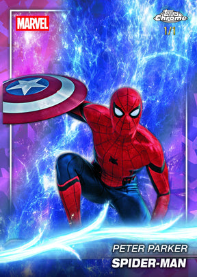 *LAST CASE* 2025 Topps Marvel Studios Chrome Sapphire Edition, 10 Box Case