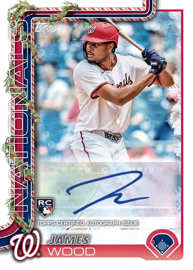 2025 Topps Holiday Baseball Mega, 20 Box Case