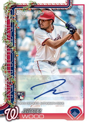 2025 Topps Holiday Baseball 3 Tin, Box