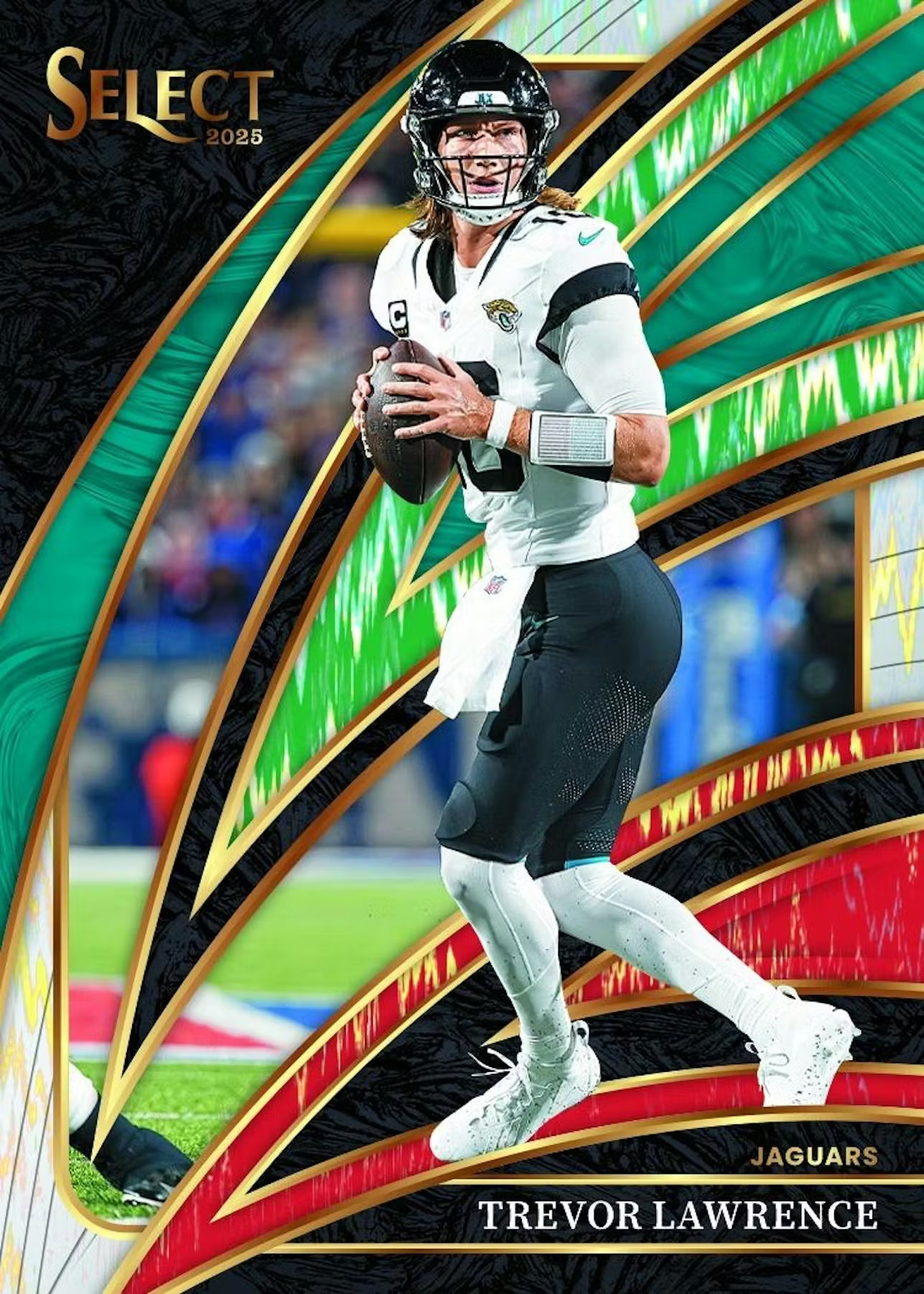 2025 Panini Select Football Hobby Blaster, 20 Box Case (Green & Red Shock)