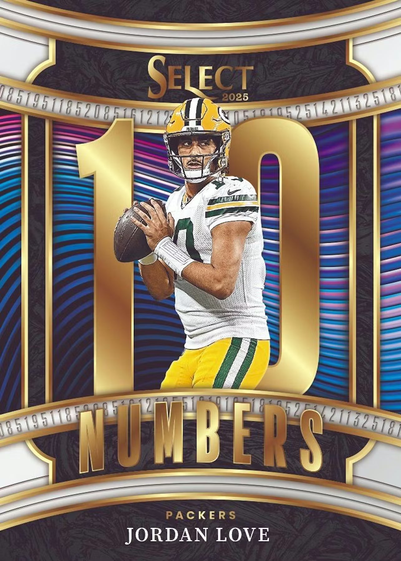 2025 Panini Select Football Hobby Blaster, Box (Green & Red Shock)