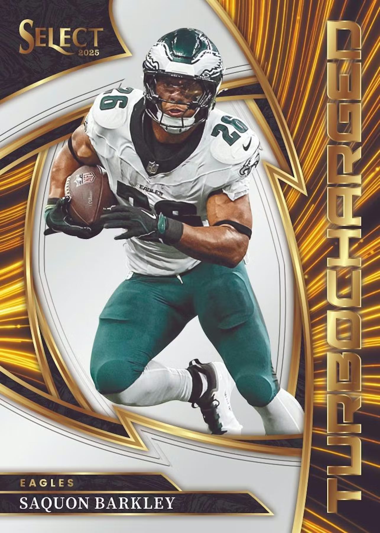2025 Panini Select Football Hobby Blaster, Box (Green & Red Shock)