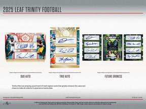 2025 Leaf Trinity Football Hobby, Box