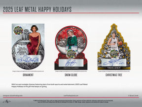 2025 Leaf Metal Happy Holidays, 10 Box Case