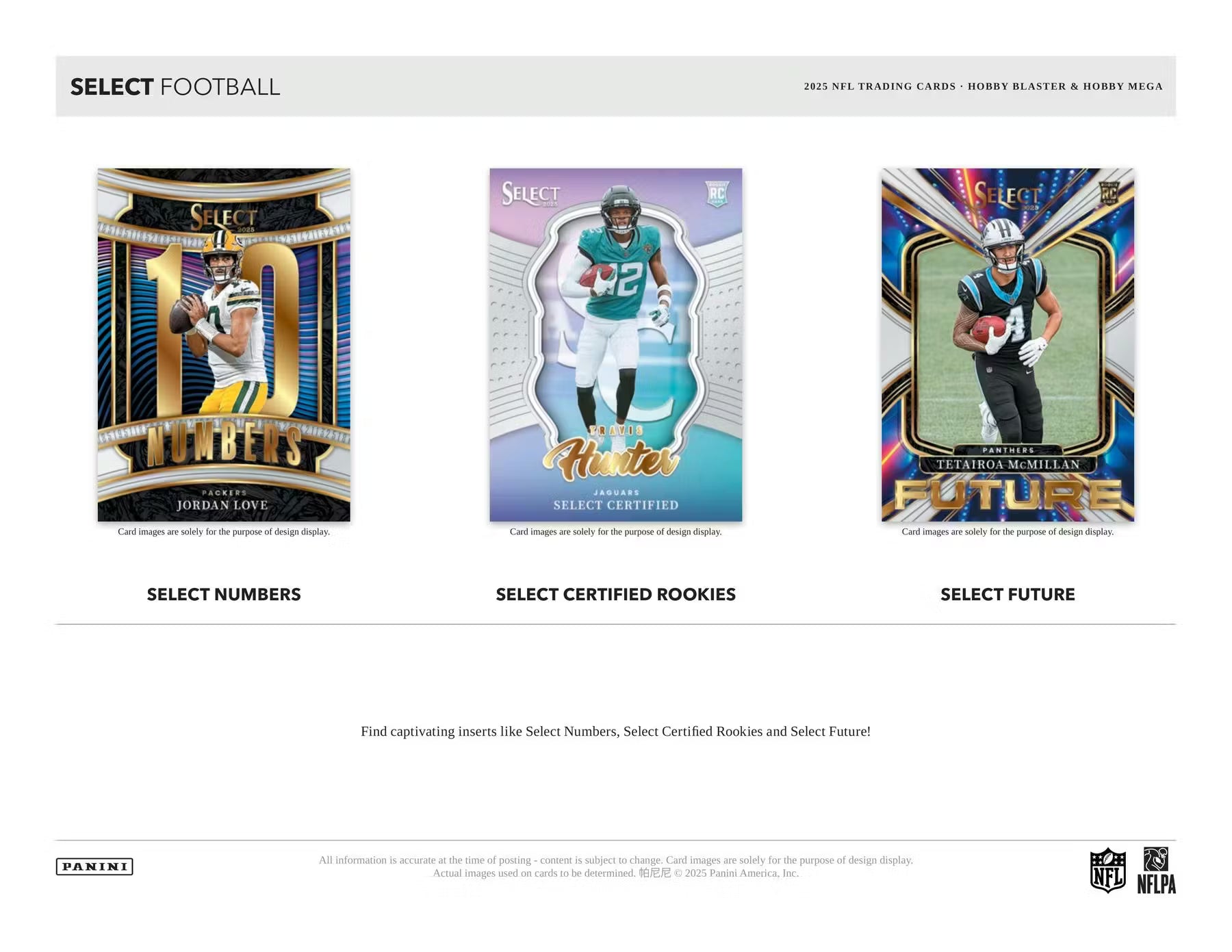 2025 Panini Select Football Hobby Mega, 20 Box Case (Black & Orange Shock)
