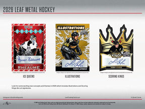 2026 Leaf Metal Hockey Hobby, Box