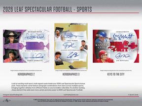 2026 Leaf Spectacular Football Hobby, Box
