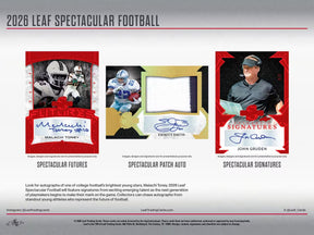 2026 Leaf Spectacular Football Hobby, Box