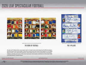 2026 Leaf Spectacular Football Hobby, Box