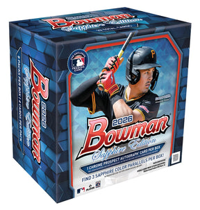 *LAST CASE* 2026 Bowman Baseball Sapphire Edition, 10 Box Case