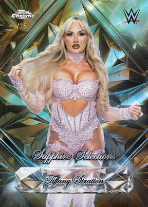 2026 Topps Chrome WWE Sapphire Edition, Box