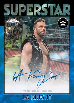2026 Topps Chrome WWE Sapphire Edition, Box