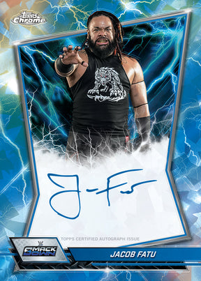 2026 Topps Chrome WWE Sapphire Edition, 10 Box Case