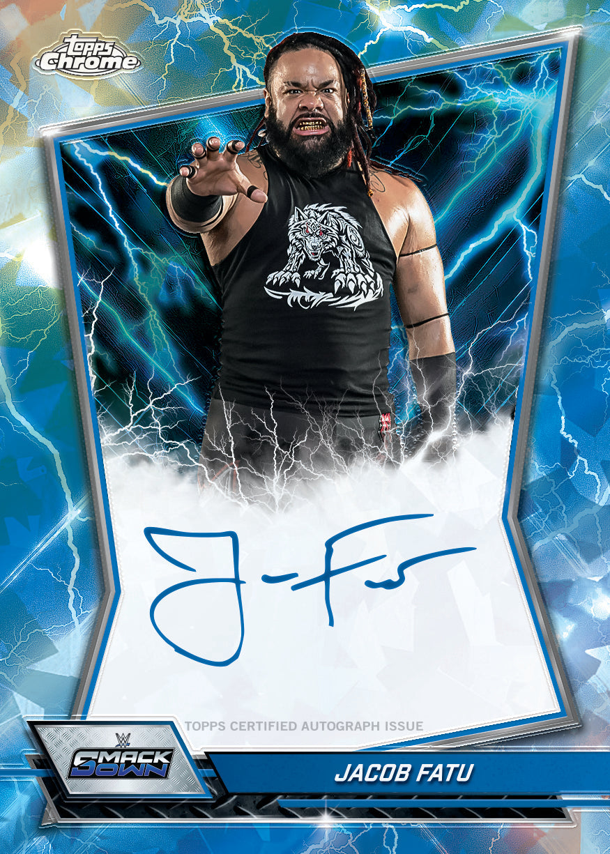 2026 Topps Chrome WWE Sapphire Edition, Box