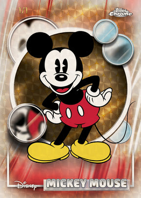 2026 Topps Chrome Disney Hobby, Box