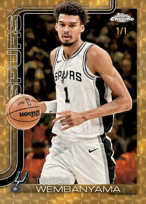 2025-26 Topps Chrome Basketball Hobby, Pack