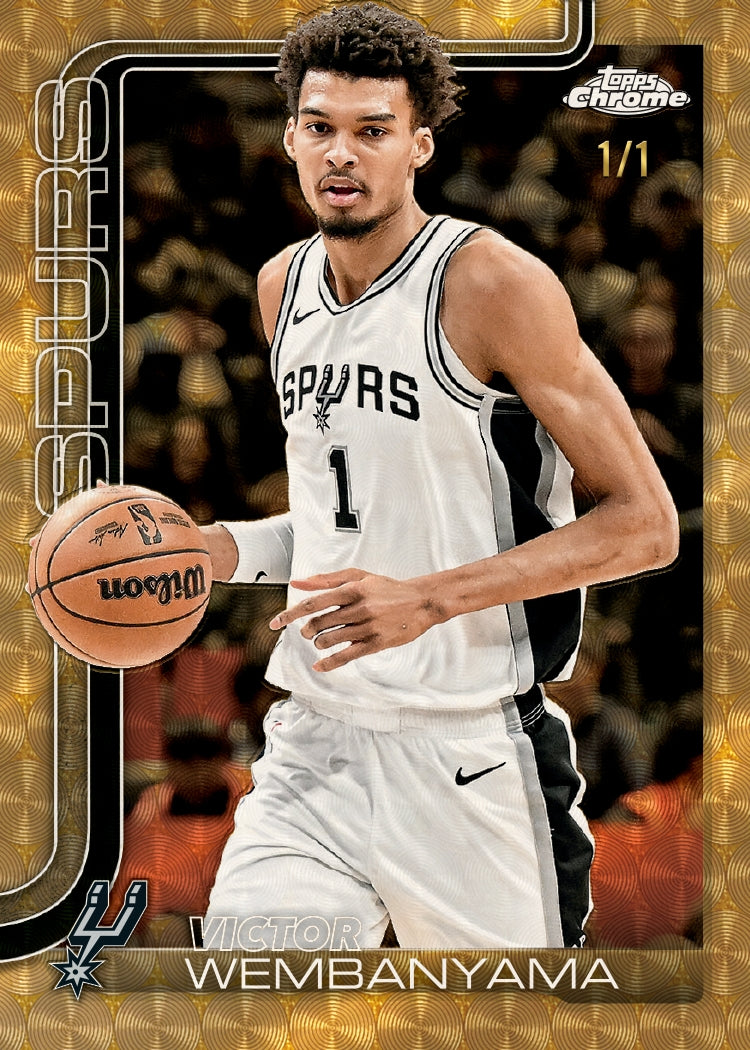 2025-26 Topps Chrome Basketball Hobby, Pack