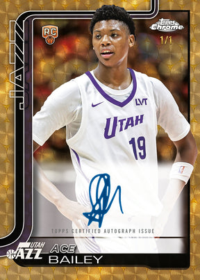 2025-26 Topps Chrome Basketball Hobby, Pack