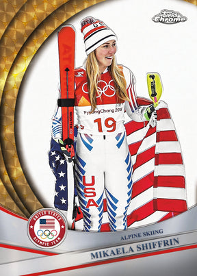 2026 Topps Chrome US Olympic & Paralympic Hopefuls Blaster, 40 Box Case