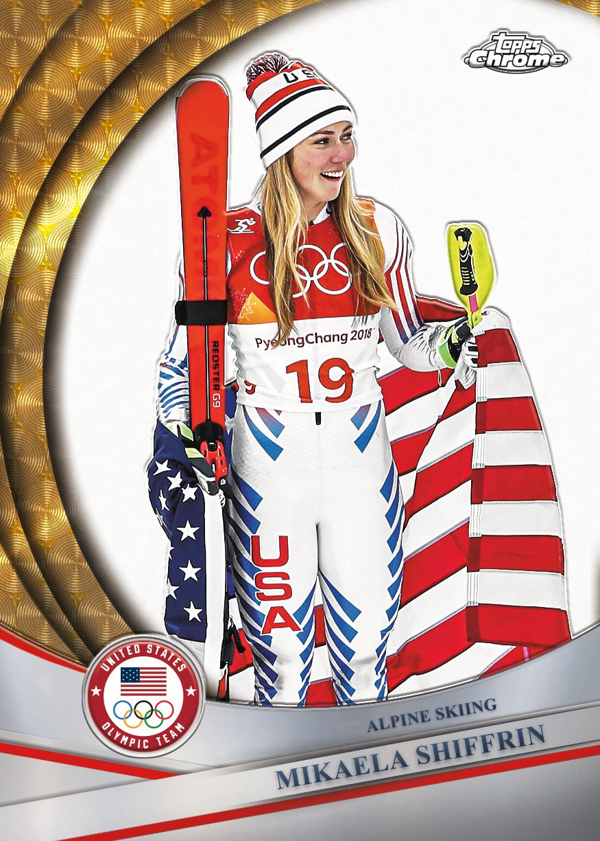 2026 Topps Chrome US Olympic & Paralympic Hopefuls Blaster, 40 Box Case