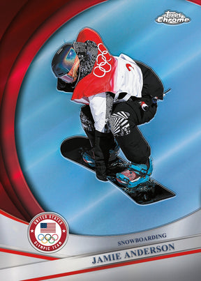 2026 Topps Chrome US Olympic & Paralympic Hopefuls Blaster, 40 Box Case