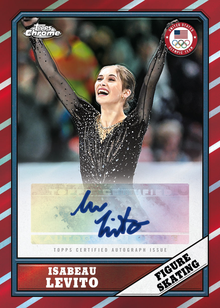 2026 Topps Chrome US Olympic & Paralympic Hopefuls Blaster, 40 Box Case
