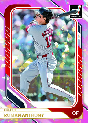 2026 Panini Donruss Baseball Blaster Hobby, Box (Red and Blue Laser Parallels)