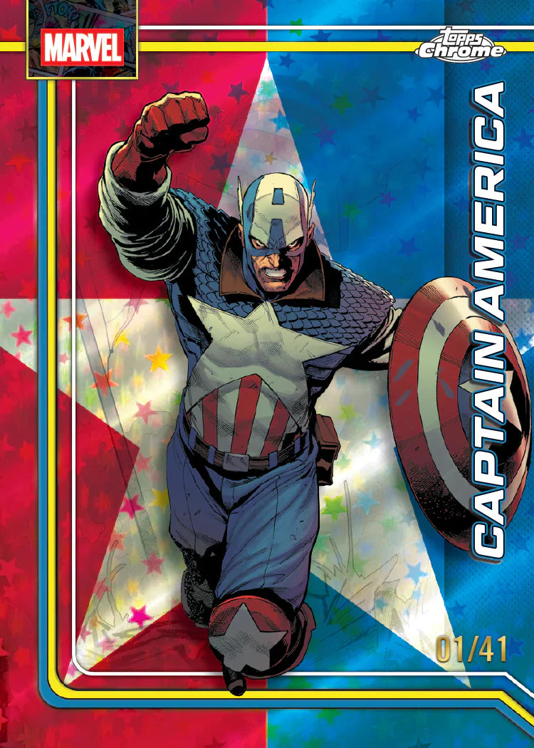 2026 Topps Marvel Comics Chrome Blaster, Box