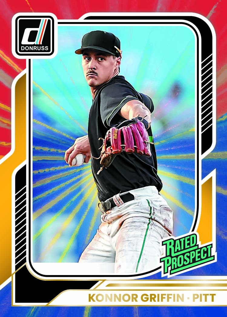 2026 Panini Donruss Baseball Blaster Hobby, Box (Red and Blue Laser Parallels)