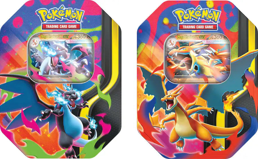 Pokemon Mega Charizard, Tin (Random)