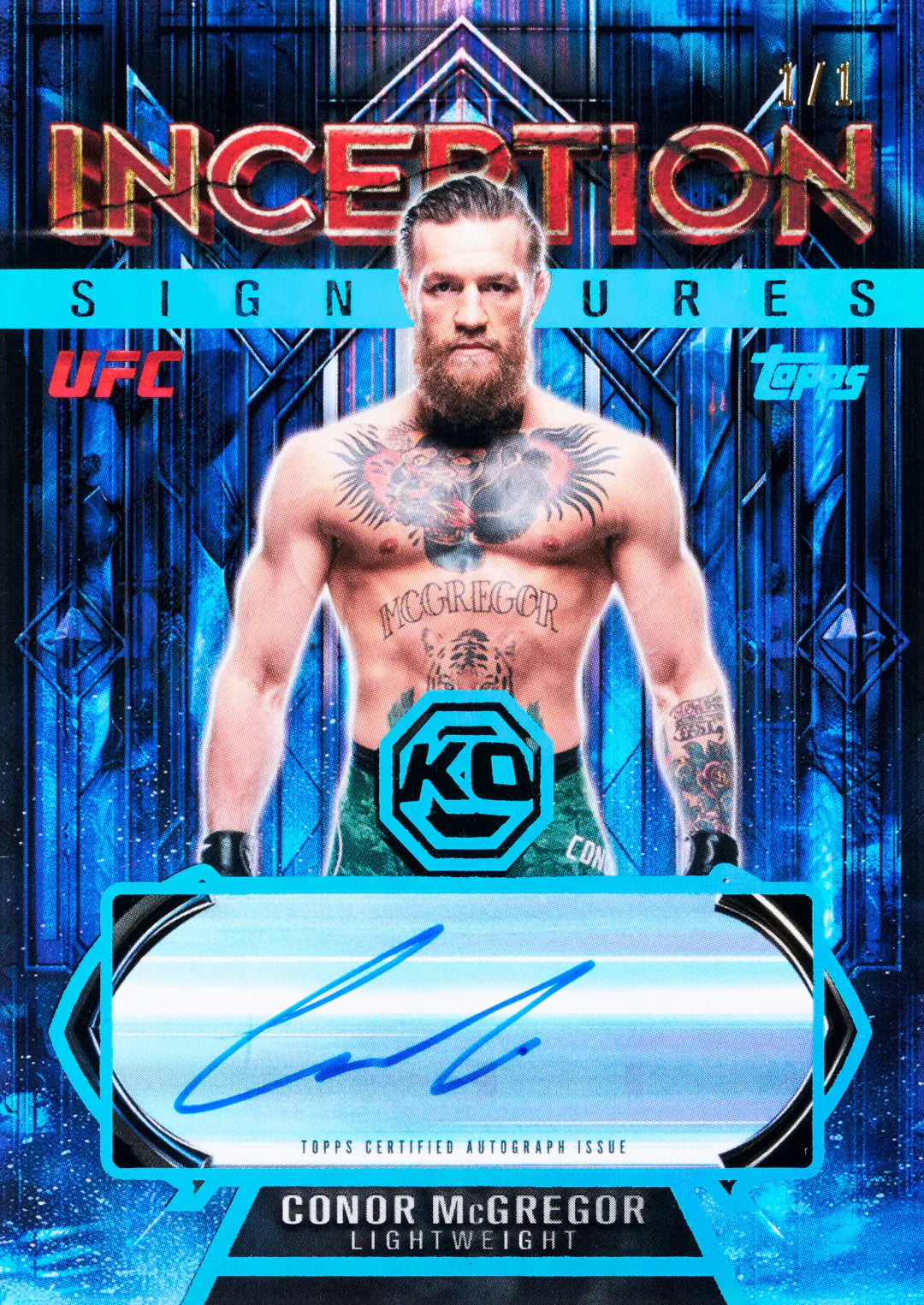 2026 Topps UFC Knockout Hobby, 8 Box Case