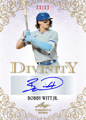 2024 Leaf Trinity Baseball Hobby, Box