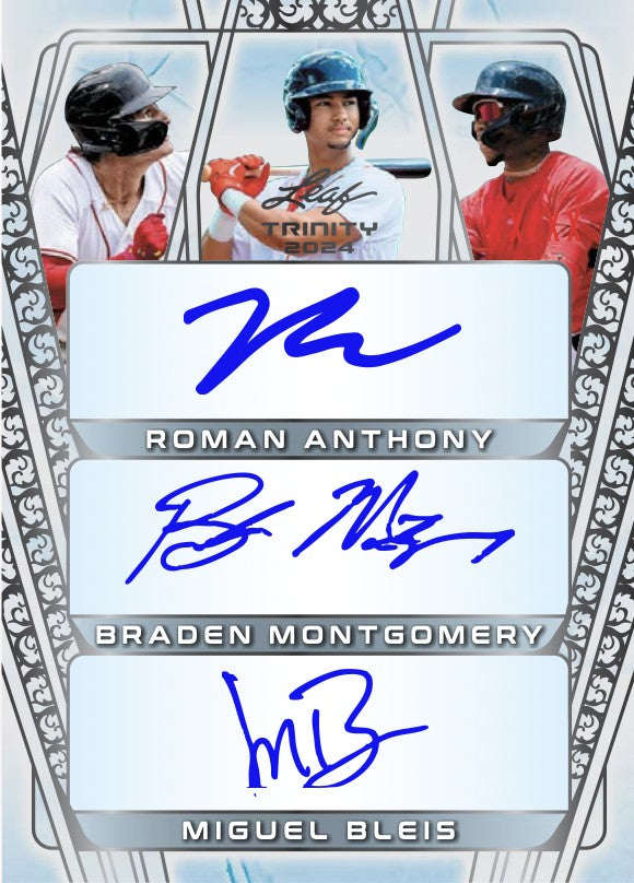2024 Leaf Trinity Baseball Hobby, 12 Box Case