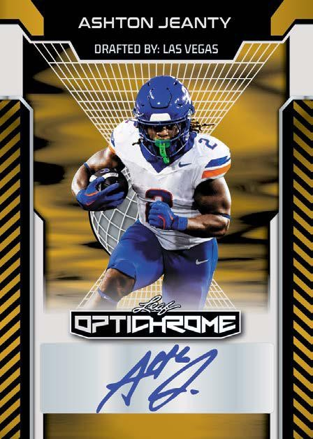 2025 Leaf Optichrome Football Hobby, 12 Box Case
