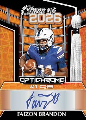 2025 Leaf Optichrome Football Hobby, Box