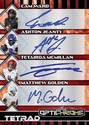 2025 Leaf Optichrome Football Hobby, 12 Box Case