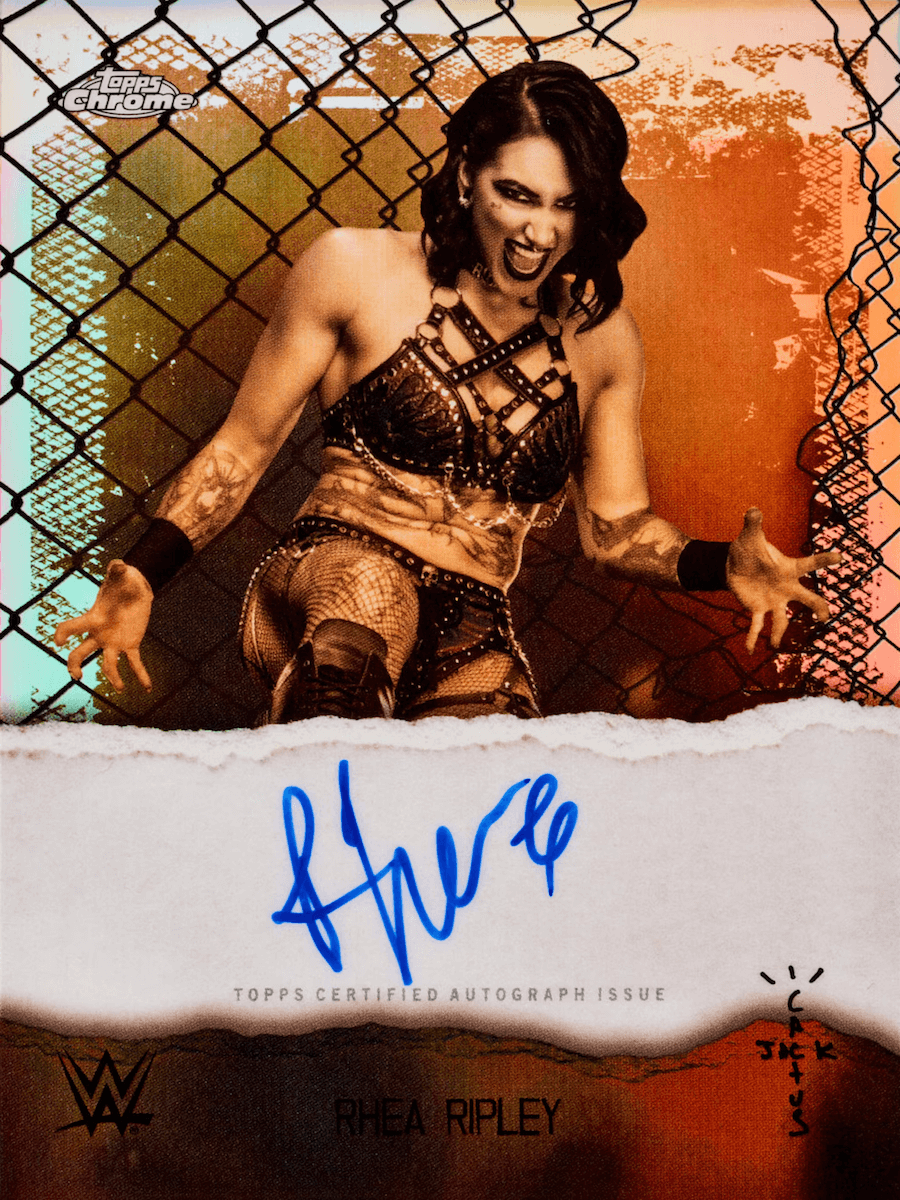 2025 Topps Chrome WWE x Cactus Jack Hobby, Box