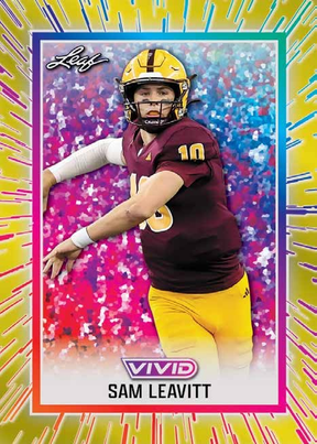 2025 Leaf Vivid Football Hobby, Box