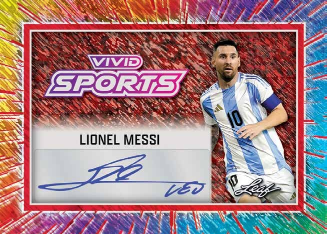 2025 Leaf Vivid Football Hobby, Box